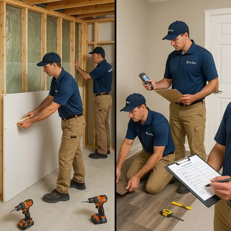 Repairs and Reconstruction process in Worden, IL